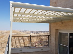 פרגולת אלומיניום בענתות